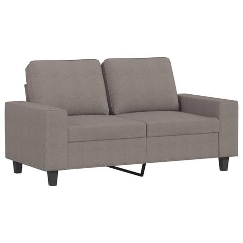 3 personers sofa stof gråbrun