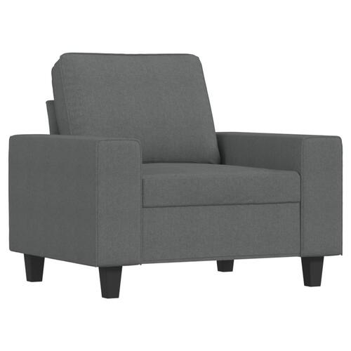 3 personers sofa stof mørkegrå