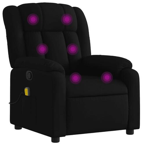 Massagestol stof sort