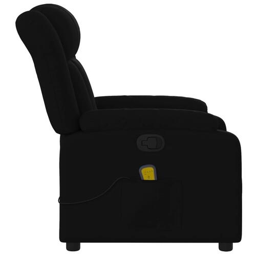Massagestol stof sort