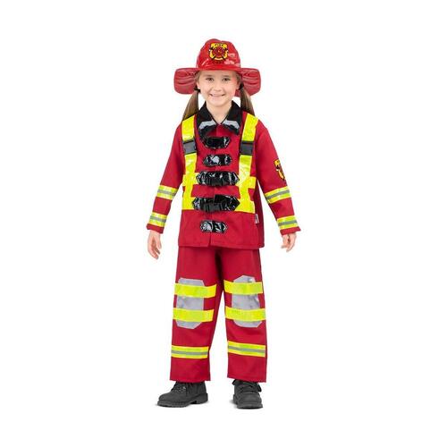Kostume til børn Brandmand (3 Dele) 3-4 år