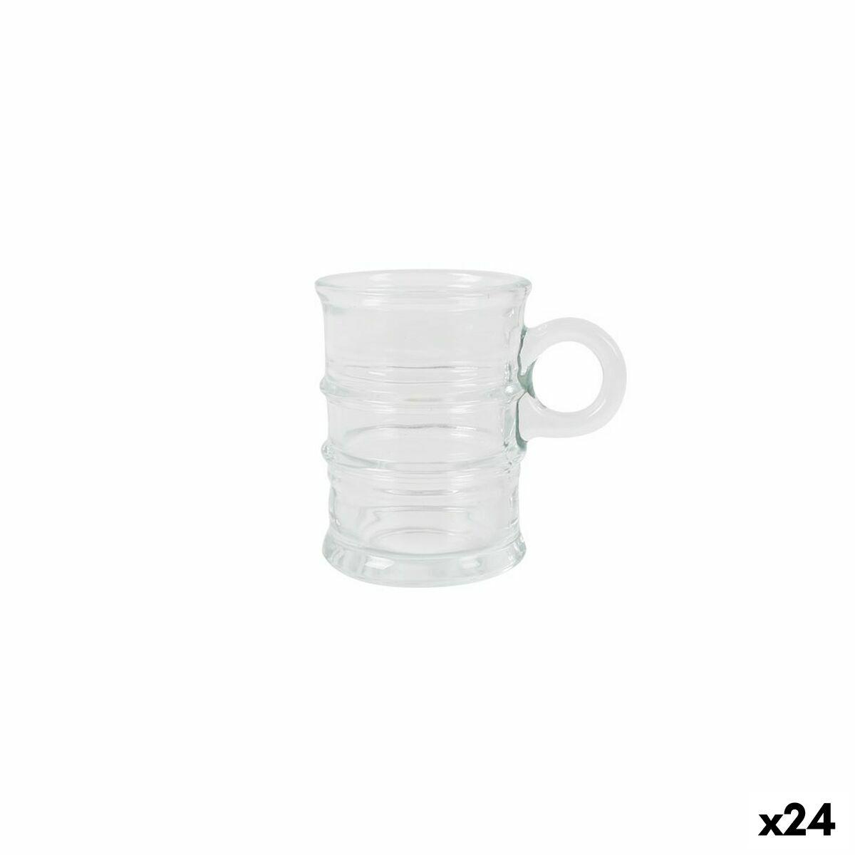 Dele kaffekopsæt La Mediterránea Parker 85 ml 3 Dele (24 enheder)