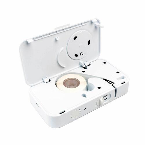 Kontinuerlig papirrulle EDM 07796 Udskifter Termisk printer Hvid 3 enheder