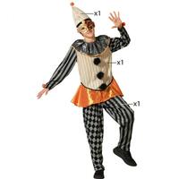 Kostume til børn Harlekin 7-9 år