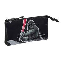 Dobbelt carry-all Star Wars The fighter Sort 22 x 12 x 3 cm