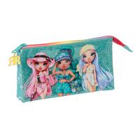 Dobbelt carry-all Rainbow High Paradise Turkisblå 22 x 12 x 3 cm