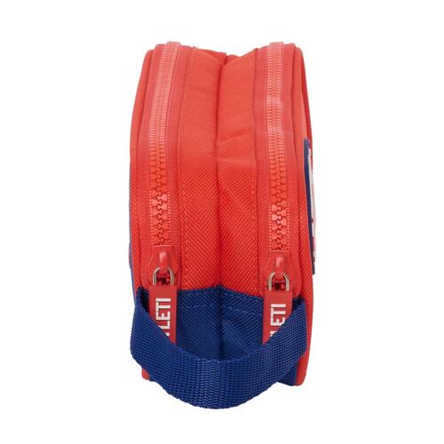 Dobbelt carry-all Atlético Madrid Blå Rød 21 x 8 x 6 cm
