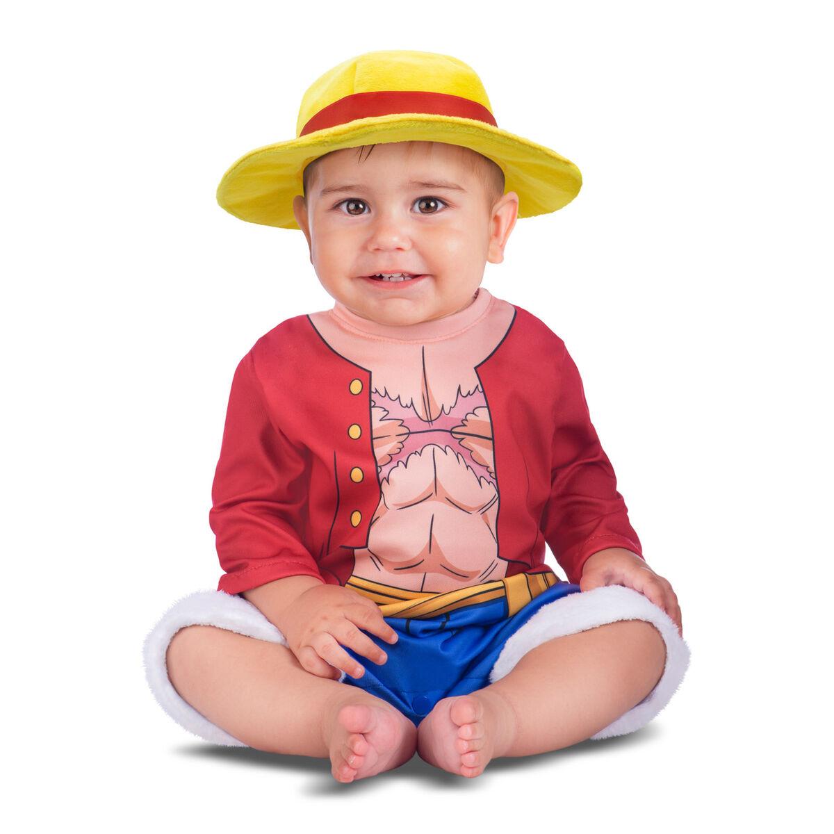 Kostume til babyer One Piece Luffy (2 Dele) 7-12 måneder