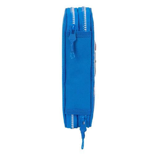 Dobbelt penalhus R. C. Deportivo de La Coruña Blå 12.5 x 19.5 x 4 cm (28 Dele)