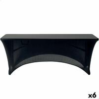 Legetæppe Aktive Bord Sort Tilbehør Køretøjer Vej 183 x 76 x 76 cm (6 enheder)