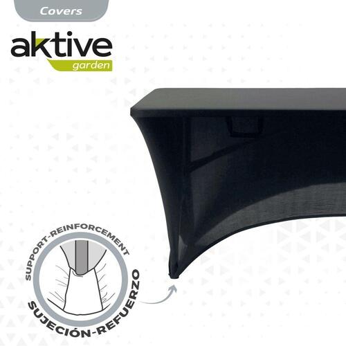 Legetæppe Aktive Bord Sort Tilbehør Køretøjer Vej 183 x 76 x 76 cm (6 enheder)