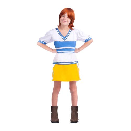 Kostume til børn One Piece Nami (3 Dele) 10-12 år