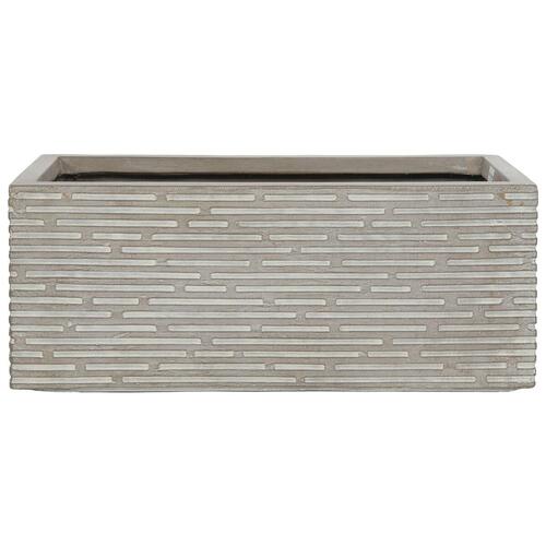 Plantekasse Home ESPRIT Beige Magnesium 74,5 x 37,5 x 37,5 cm