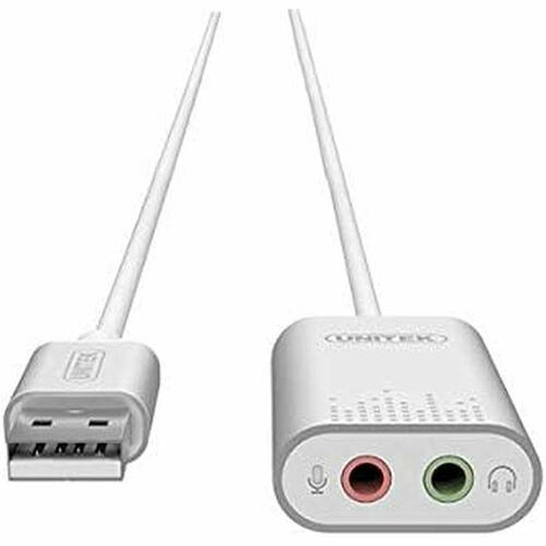 Unitek USB-lydadapter Y-247A - Sølvfarvet