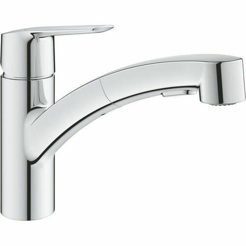 Hane med blandingsbatteri Grohe 30531001 Metal