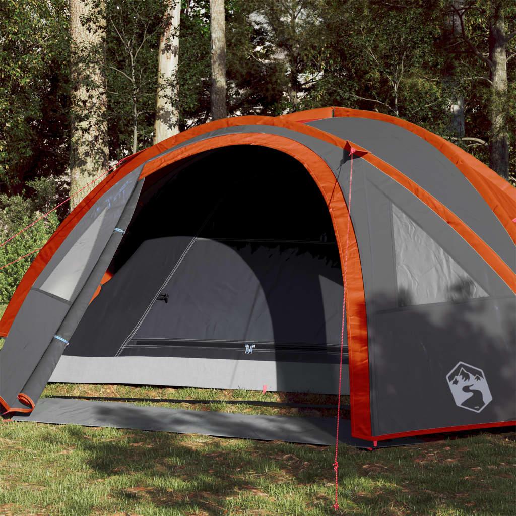 4-personers campingtelt vandafvisende orange