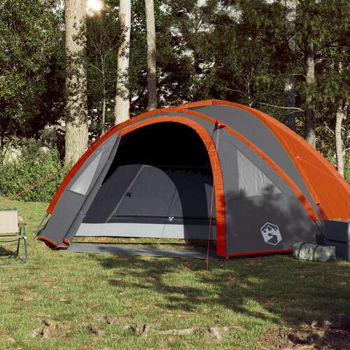4-personers campingtelt vandafvisende orange