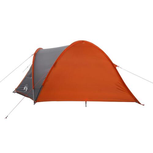 4-personers campingtelt vandafvisende orange