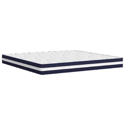 Springmadras m. pocket-fjedre medium fasthed 200x200 cm