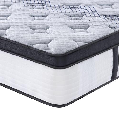 Springmadras m. pocket-fjedre medium 200x200 cm
