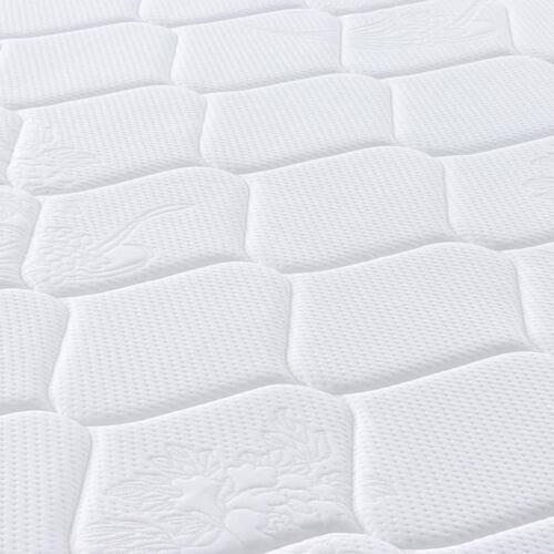 Springmadras m. pocket-fjedre medium fasthed 180x200 cm