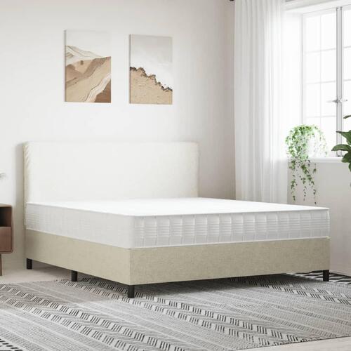 Springmadras m. pocket-fjedre medium fasthed 180x200 cm
