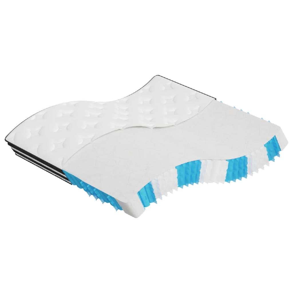 Springmadras med pocket-fjedre medium 180x200 cm
