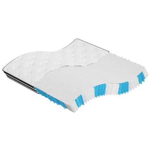 Springmadras m. pocket-fjedre medium 200x200 cm