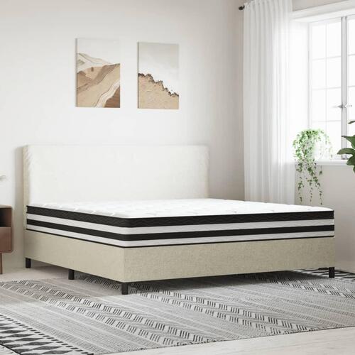 Springmadras m. pocket-fjedre medium 200x200 cm