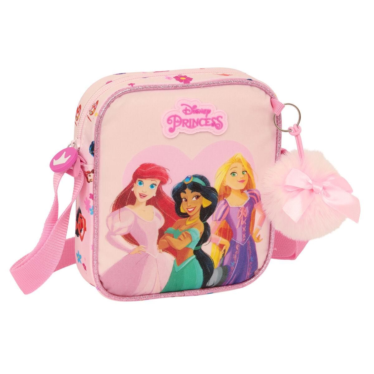 Disney Princess skuldertaske - Summer Adventures, pink 16 × 18 × 4 cm billede