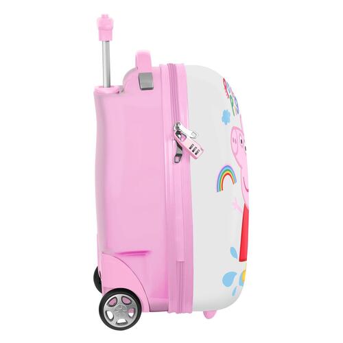 Trolley Peppa Pig peppa pig Børns Pink Mint 16'' 28 x 43 x 23 cm