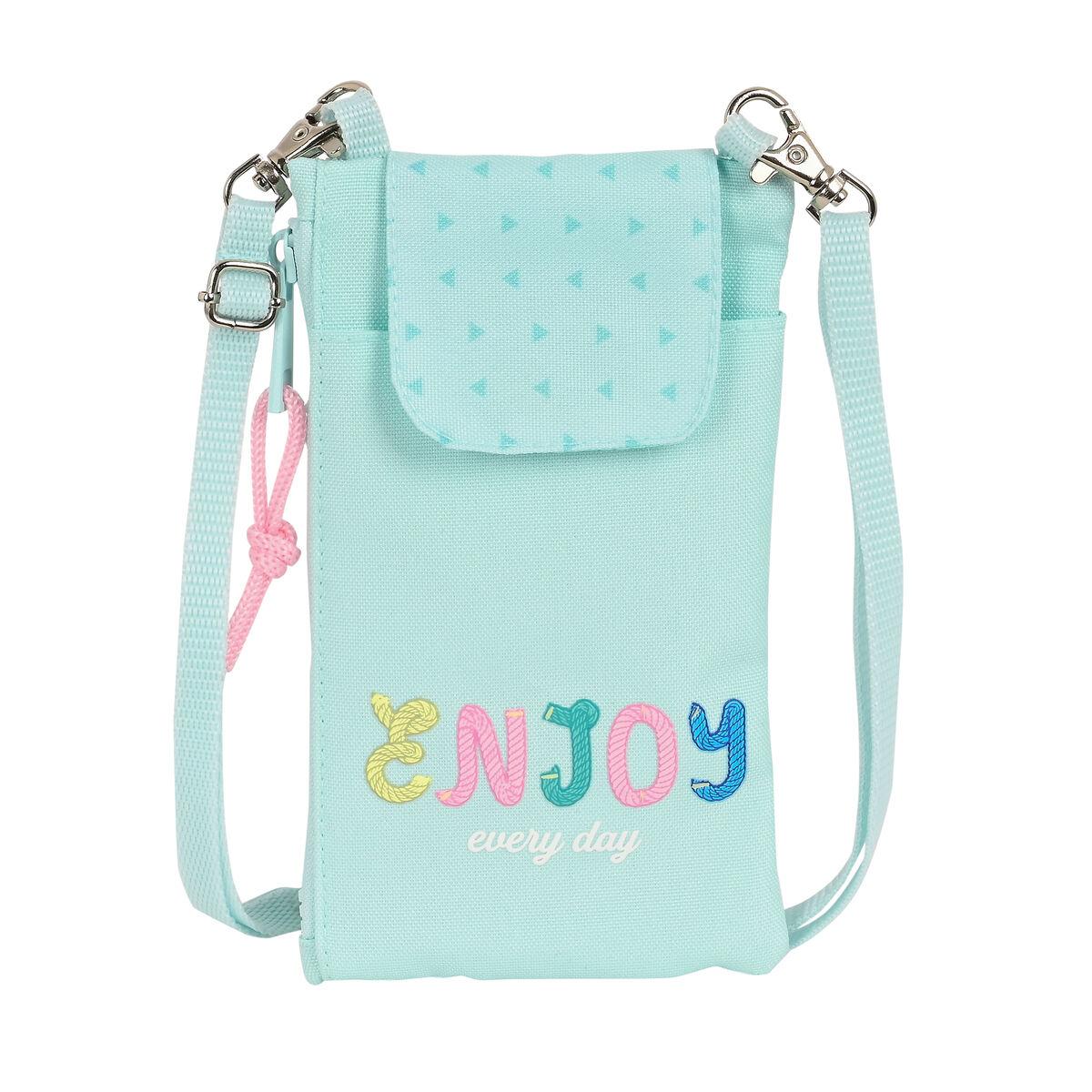 BlackFit8 Enjoy mobiltaske/pung - grøn, 10 × 19 cm billede