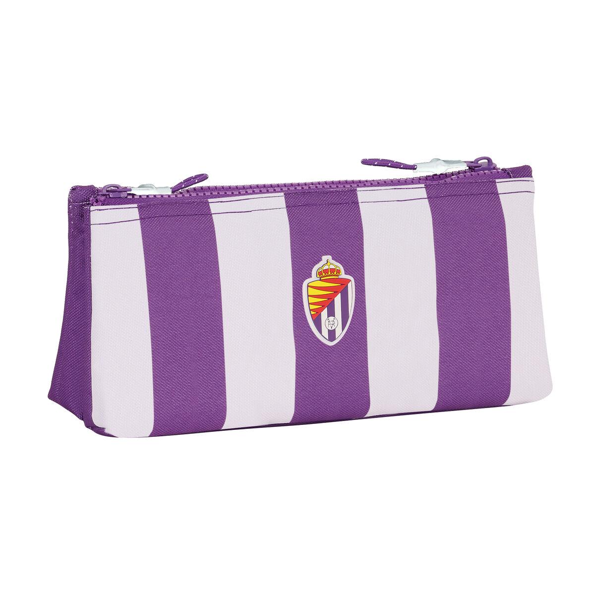 Skoletoilettaske Real Valladolid C.F. Lilla Sportslig 22 x 10 x 8 cm