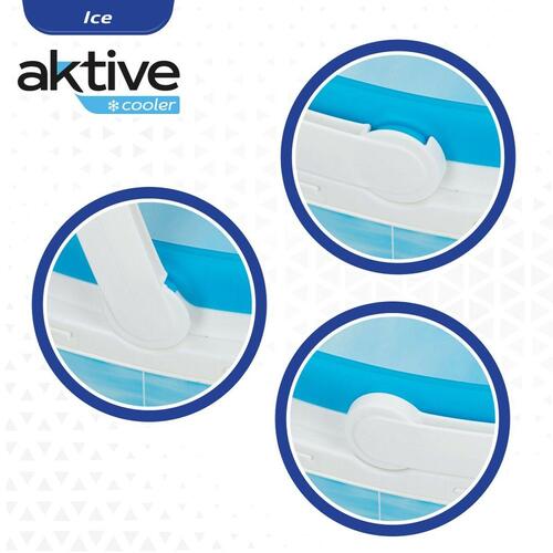 Sæt Ping Pong Aktive Summer Beach Plastik 6 L 29 x 20 x 19,5 cm (8 enheder)