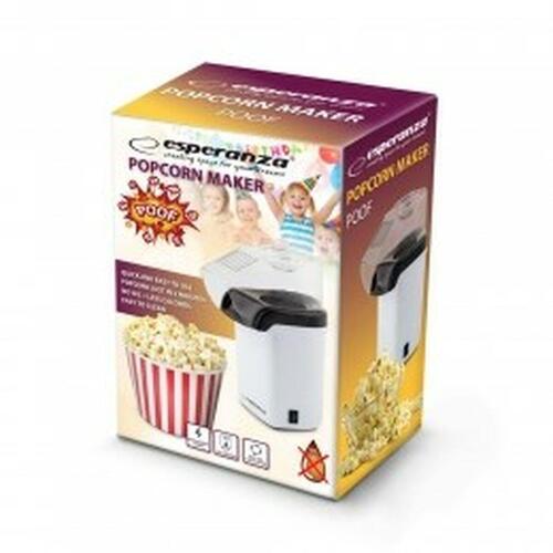 Popcornsmaskine Esperanza EKP005W Sort