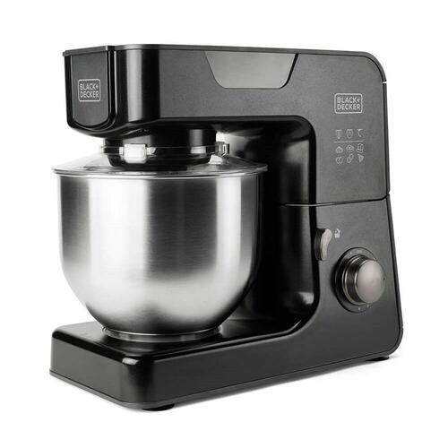 Foodprocessor Black & Decker ES9130060B Sort Sølvfarvet 1000 W 5,2 L