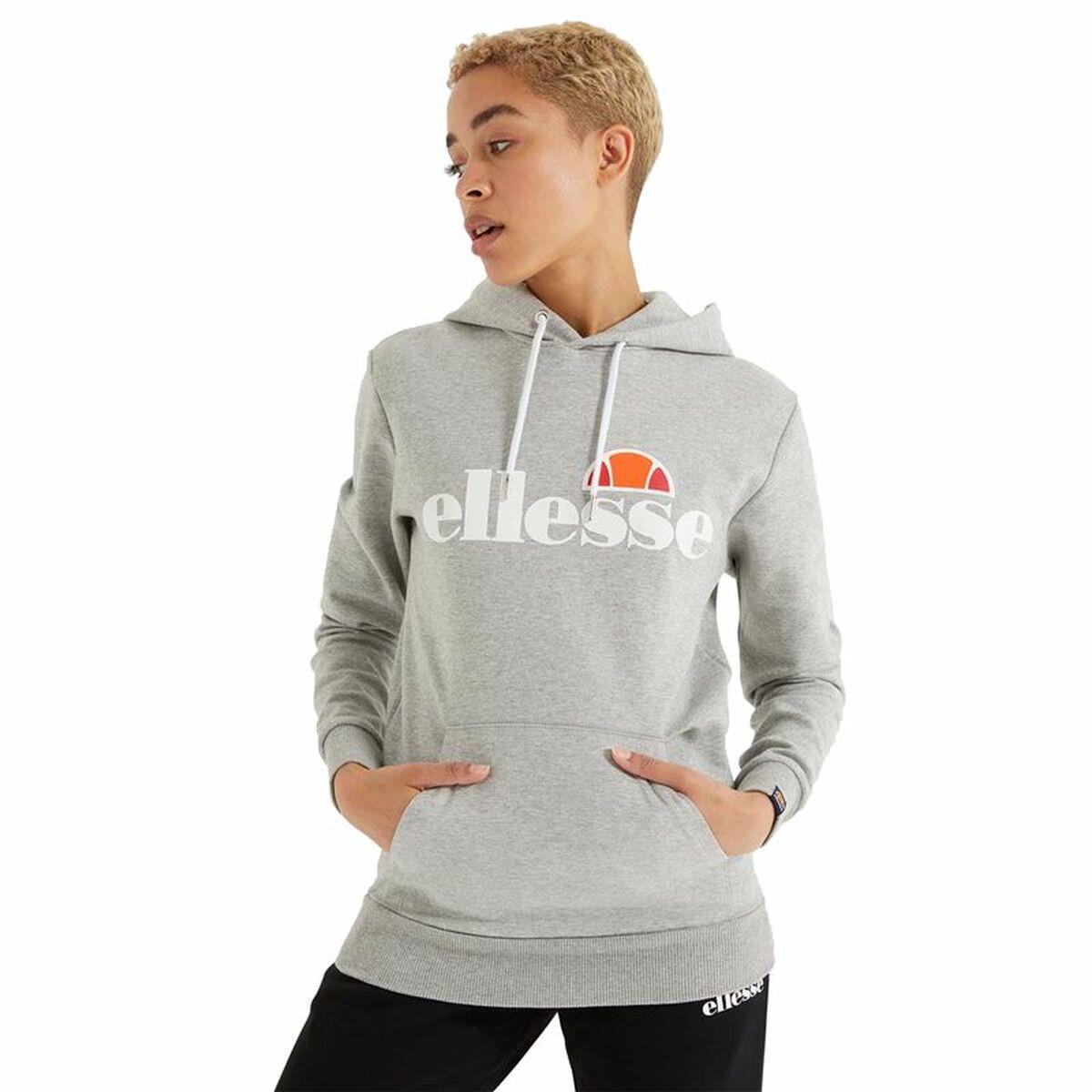 Hættetrøje til Kvinde Ellesse Torices Lysegrå
