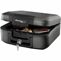 Sikkerhedsboks Master Lock Sort 7,8 L