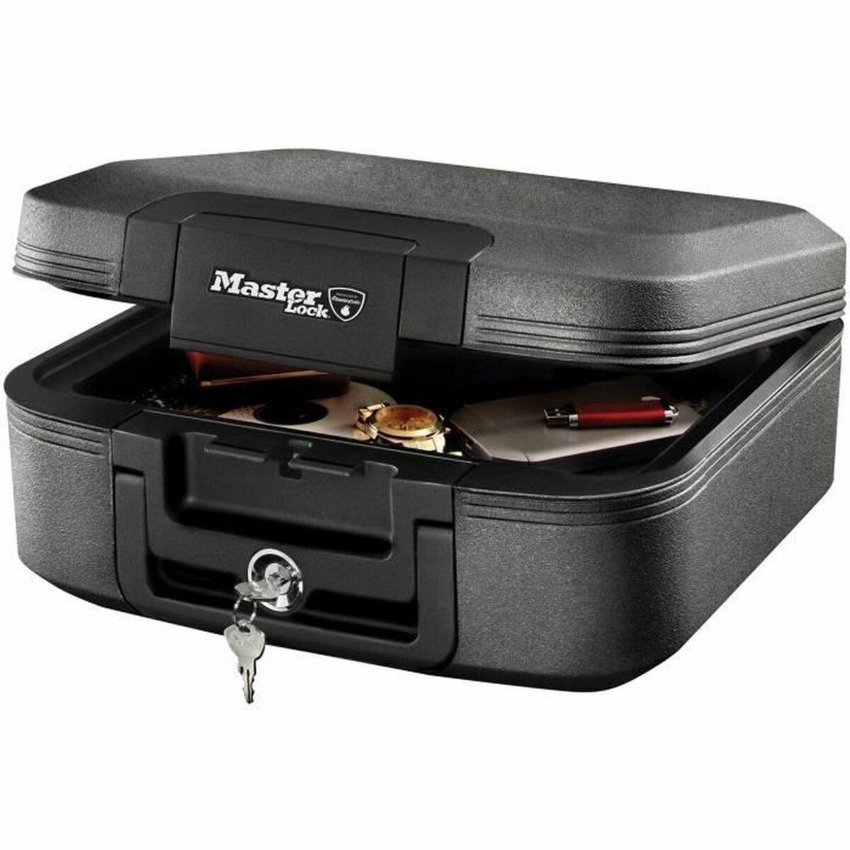 Sikkerhedsboks Master Lock Sort 7,8 L