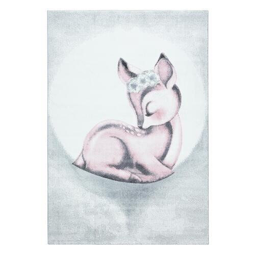 Bambi Børne Tæppeløber Rådyr - Pink