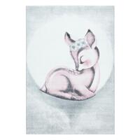 Bambi Børnetæppe Rådyr - Pink