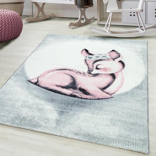 Bambi Børnetæppe Rådyr - Pink