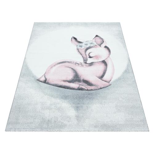 Bambi Børnetæppe Rådyr - Pink