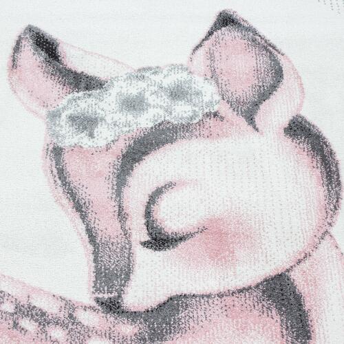 Bambi Børnetæppe Rådyr - Pink
