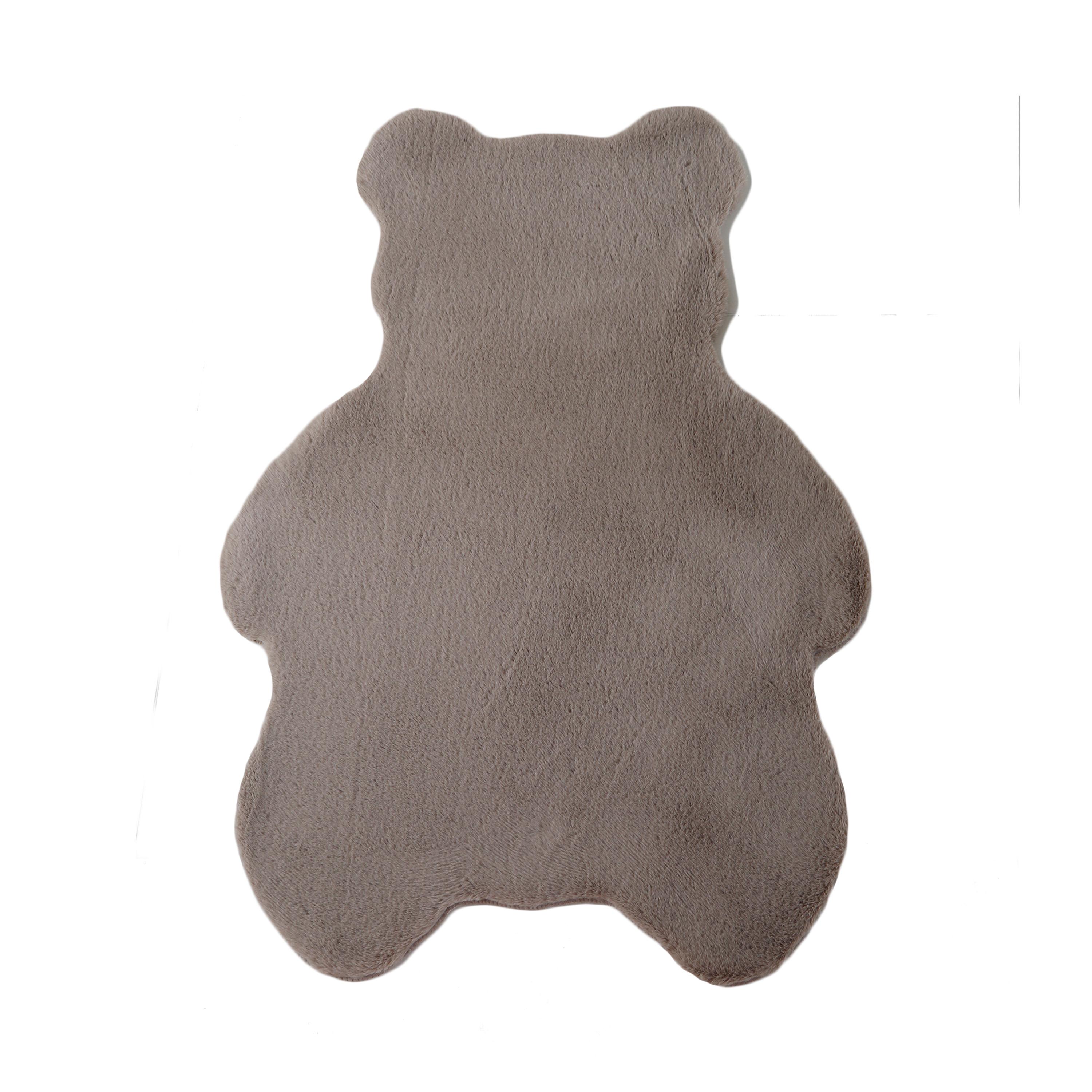 Caty Børnetæppe Bjørn - Beige - 80x100
