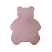 Caty Børnetæppe Bjørn - Rosa