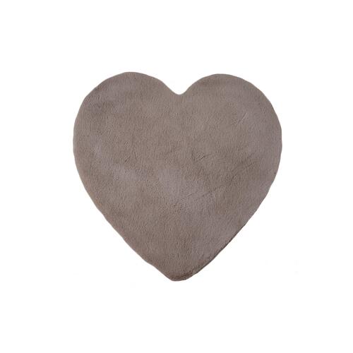 Caty Børnetæppe Hjerte - Beige