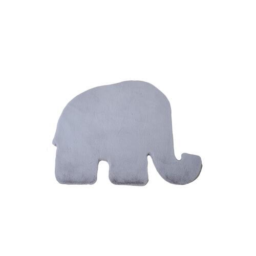 Caty Børnetæppe Elefant - Sølv