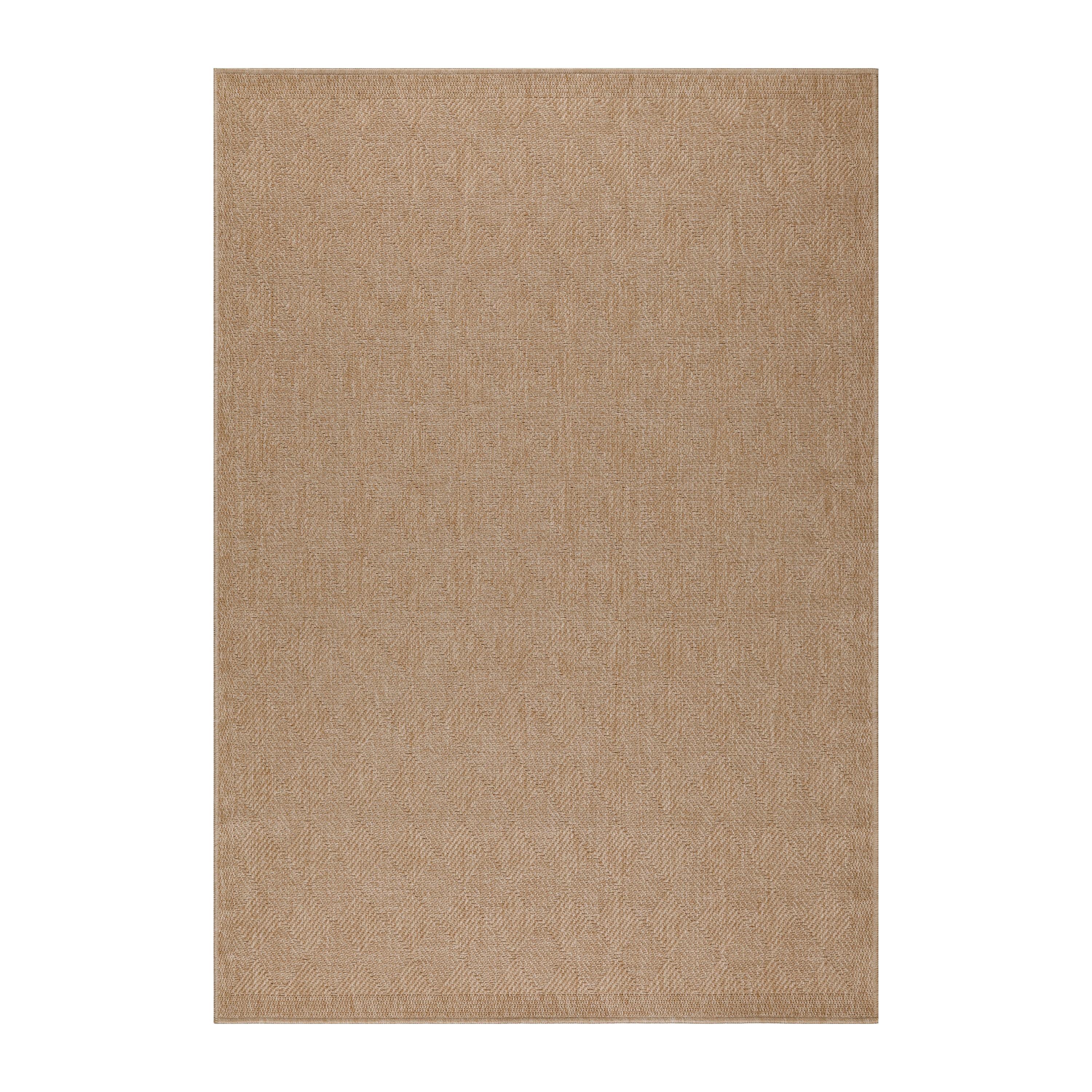 Dhaka Udendørs Tæppeløber Vintage - Beige - 80x150 (Løber) billede