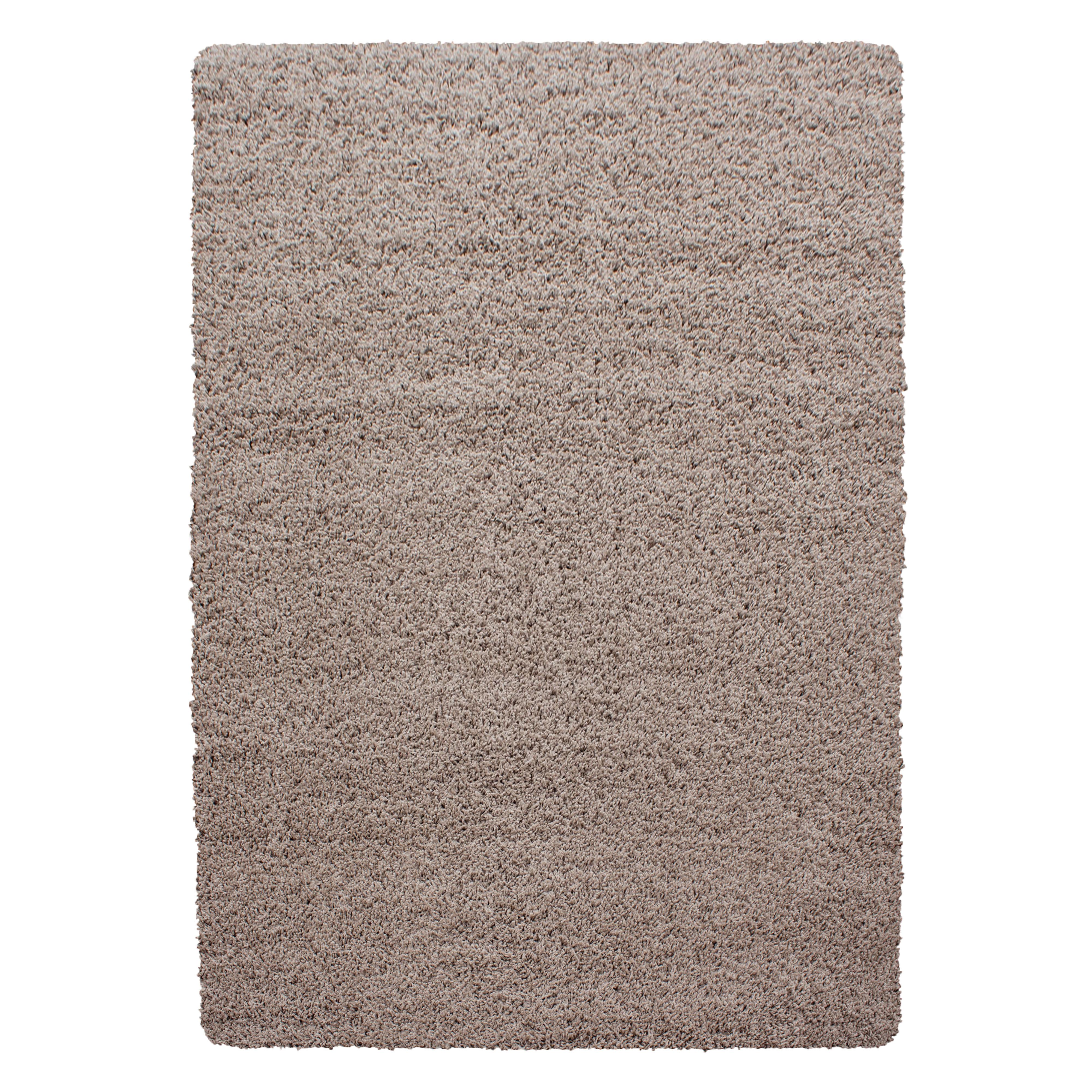 Dream Shaggy tæppe Ensfarvet - Beige